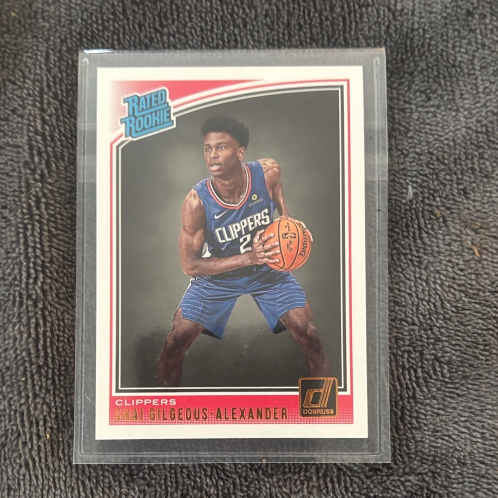 Shai Gilgeous-Alexander Rated Rookie Card
